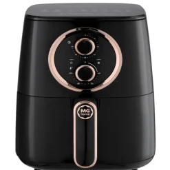 Airfryer 5 w 1 frytkownica beztłuszczowa MG Home Rose Gold Air Fryer 4.2 L czarna 1400W