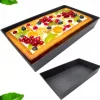 Blacha prostokątna forma do pieczenia 39,5x23,5 cm z stali węglowej i powłoki nieprzywierającej Tragar