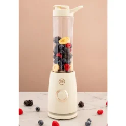 Blender personalny MG Home 500 ml 260W Butelka z ustnikiem, pokrywka i ostrze ze stali nierdzewnej