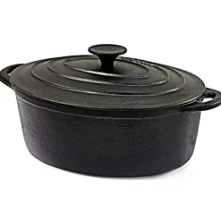 Brytfanna żeliwna Krisberg KR 2554 6.4L garnek 33 cm ciężki na indukcję