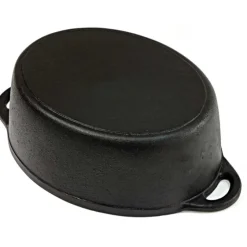 Brytfanna żeliwna Krisberg KR 2554 6.4L garnek 33 cm ciężki na indukcję