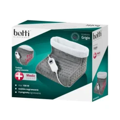 But elektryczny Botti Electronic Grigio 30x30x24 cm 100 W szary