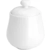 Cukiernica porcelanowa Bianco z pokrywką biała