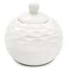 Cukiernica porcelanowa 320 ml cukierniczka biała pojemnik na cukier Bella Fiore Alis Tragar 42394