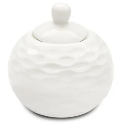 Cukiernica porcelanowa 320 ml cukierniczka biała pojemnik na cukier Bella Fiore Alis Tragar 42394