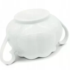 Cukiernica porcelanowa pojemnik na cukier 290 ml cukierniczka z pokrywą Tragar