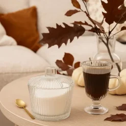 Cukiernica z pokrywką 210 ml z miejscem na łyżeczkę pojemnik na cukier Altom Design