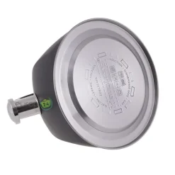 Czajnik stalowy Klausberg KB 7194 z gwizdkiem czarny Indukcja metal 3 Litry