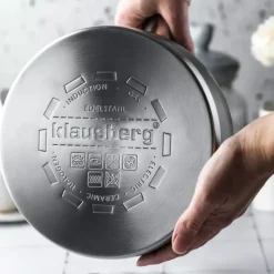 Czajnik tradycyjny stalowy 3 L czarny Klausberg KB 7643 indukcja gaz