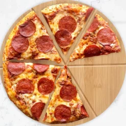 Deska bambusowa do pizzy Kinghoff KH 1565 drewniana mocna 35 cm