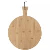 Deska do serwowania pizzy 35cm drewniana okrągła KingHoff KH 1674