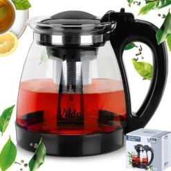 Dzbanek z zaparzaczem do herbaty i naparów ziołowych 2000 ml żaroodporny Vilde