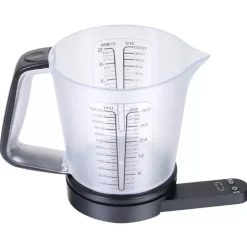 Elektroniczna waga kuchenna z kubkiem pomiarowym 1.5L Kinghoff KH 1829 do 5kg dokładność do 1g