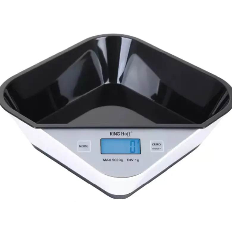 Elektroniczna waga kuchenna z misą Kinghoff KH 1826 do 5kg dokładność do 1g