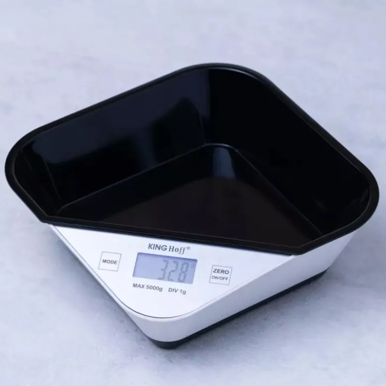Elektroniczna waga kuchenna z misą Kinghoff KH 1826 do 5kg dokładność do 1g