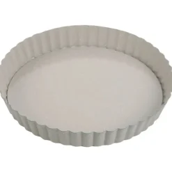 Forma do tarty z wyjmowanym dnem 25cm z powłoką non-stick beżowa KingHoff