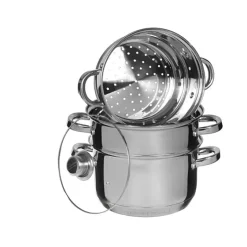 Garnek do gotowania na parze Kinghoff KH 3319 24 cm PAROWAR