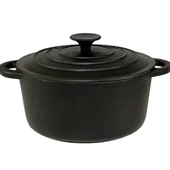Garnek żeliwny Krisberg 2551 21 cm 2,6 L ciężki na indukcję