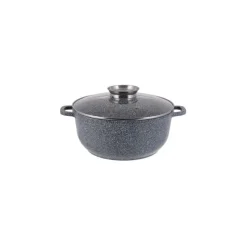 Garnek marmurowy z pokrywką Edenberg EB 8004 2.3L na indukcję 20 cm
