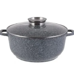 Garnek marmurowy z pokrywką Klausberg KB 7520 2.3L na indukcję 20 cm
