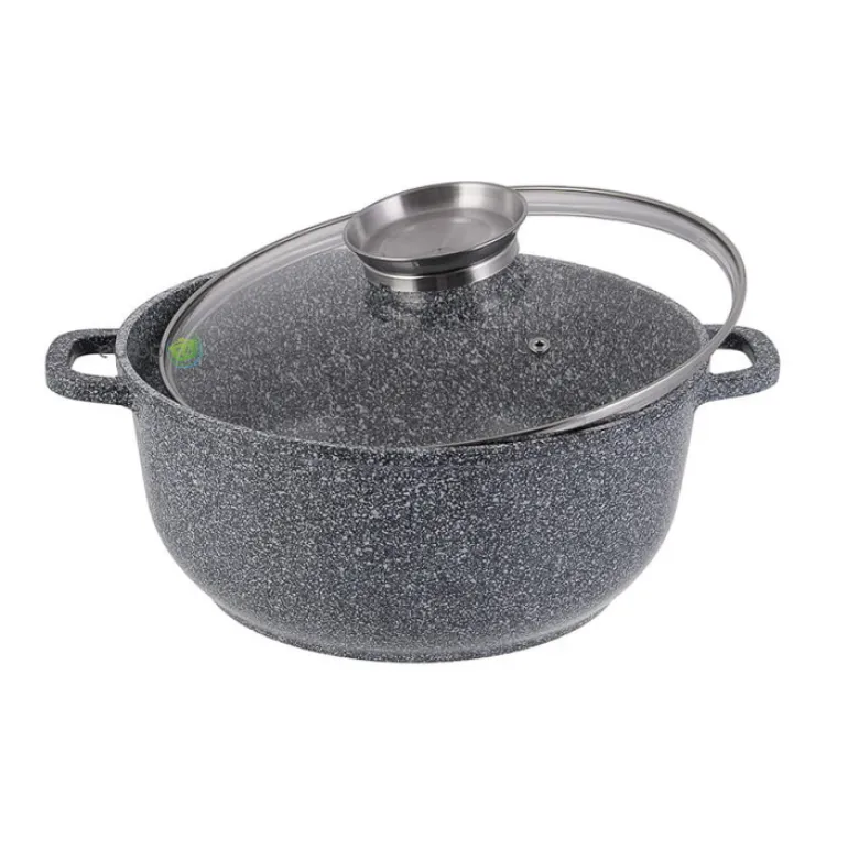 Garnek marmurowy z pokrywką Klausberg KB 7520 2.3L na indukcję 20 cm