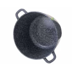 Garnek marmurowy z pokrywką Klausberg KB 7525 6.2L na indukcję 24 cm