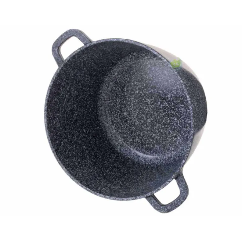 Garnek marmurowy z pokrywką Klausberg KB 7525 6.2L na indukcję 24 cm