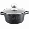 Garnek marmurowy z pokrywką Zilner ZL 9003 2.3L na indukcję 20 cm