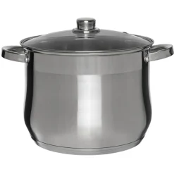 Garnek na indukcję Klausberg KB 7163 8.6 L stalowy z pokrywką, na gaz
