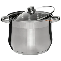 Garnek na indukcję Klausberg KB 7163 8.6 L stalowy z pokrywką, na gaz