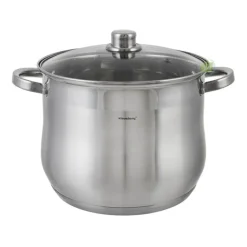 Garnek stalowy Klausberg KB 7166 indukcyjny 16 L z pokrywką
