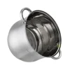 Garnek stalowy Klausberg KB 7164 indukcyjny 10.7 L z pokrywką