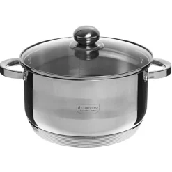 Garnek stalowy z pokrywką Edenberg EB 3009 9.5 L GAZ INDUKCJA