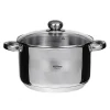 Garnek ze stali Hoffner HF 4482 z pokrywką 10 L INDUKCJA
