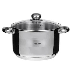 Garnek ze stali Hoffner HF 4460 z pokrywką 1.1 L INDUKCJA