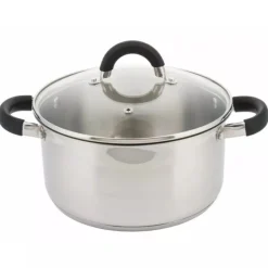Garnek z pokrywką KingHoff KH 4343 2.1 L stalowy INDUKCJA