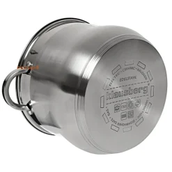 Garnki Klausberg KB 7178 Gaz Indukcja zestaw 3 garnków stalowych
