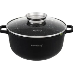 Garnki marmurowe Klausberg KB 7359 Zestaw garnków granitowych indukcyjnych