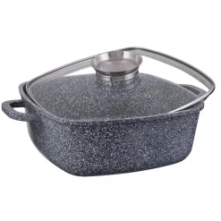 Garnki marmurowe Klausberg KB 7534 Zestaw 3 garnków na indukcję