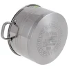 Garnki stalowe Hoffner Elegance HF 9936 12 elementowy zestaw garnków z patelnią Indukcja Gaz