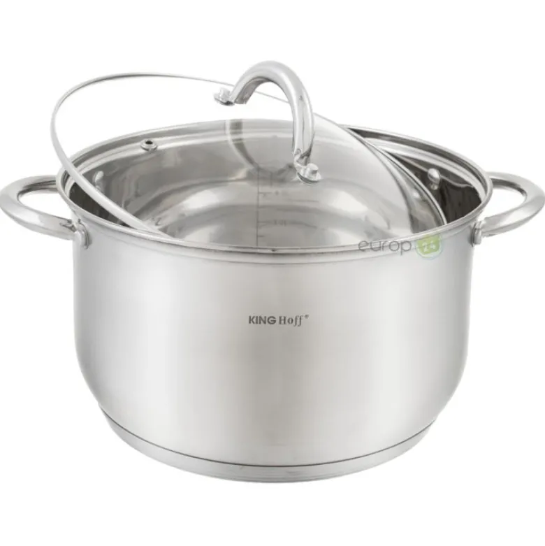 Garnki stalowe KingHoff KH 4450 zestaw indukcja
