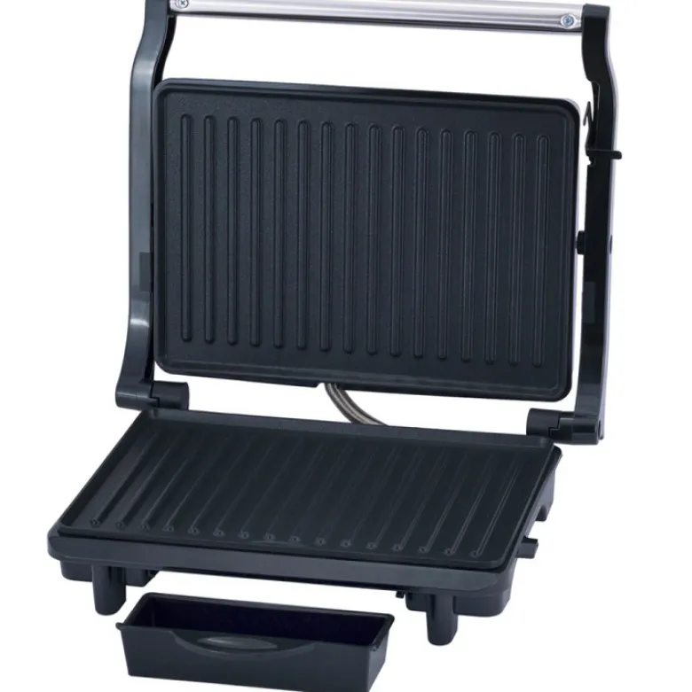 Grill elektryczny 1500W opiekacz rozkładany toster KM 6704 Kamille