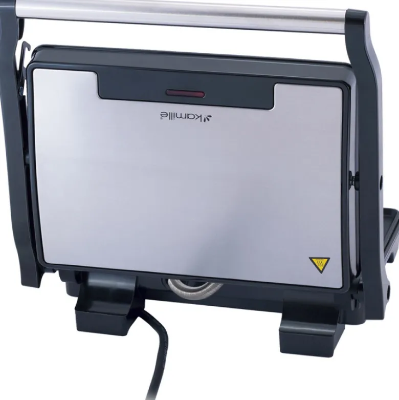 Grill elektryczny 1500W opiekacz rozkładany toster KM 6704 Kamille