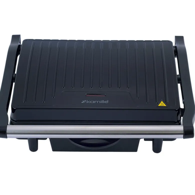 Grill elektryczny 1500W opiekacz składany toster KM 6703 Kamille