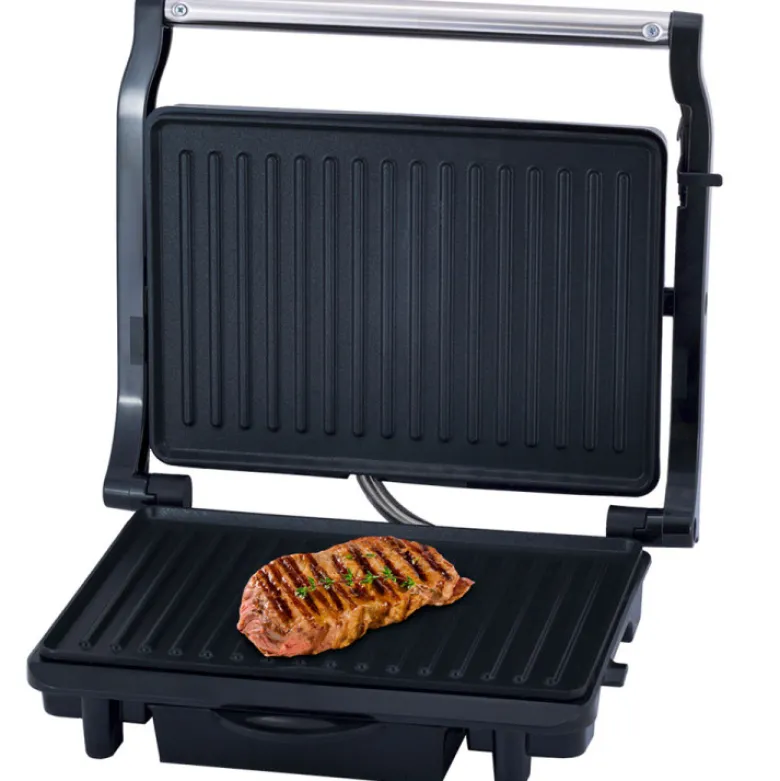 Grill elektryczny 1500W opiekacz składany toster KM 6703 Kamille