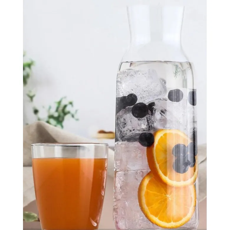 Karafka szklana 1250 ml do wody soków napojów lemoniady Fonte Florina
