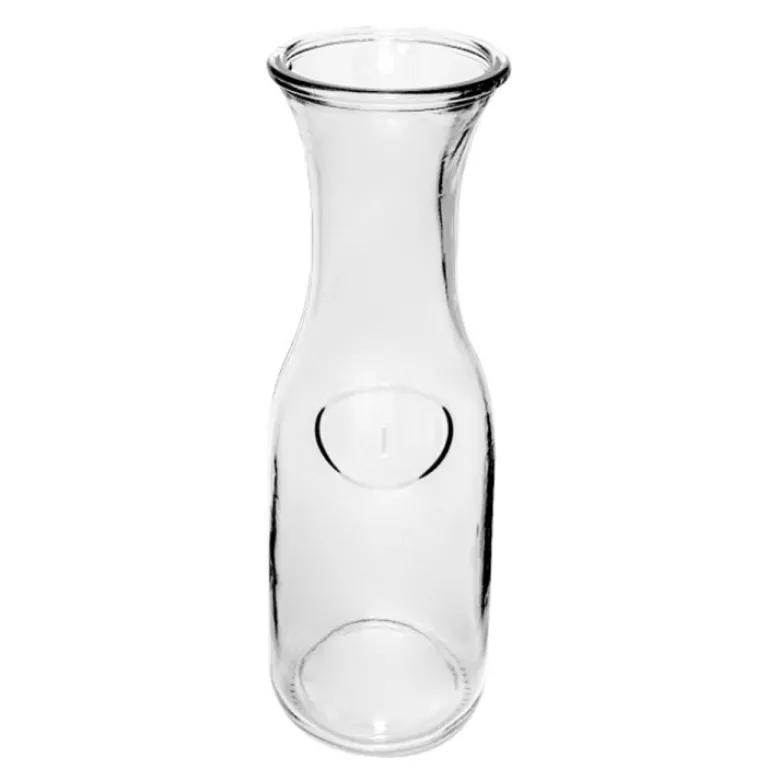 Karafka szklana 1000 ml do wody soków napojów lemoniady Tragar 6605W