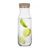 Karafka szklana z korkiem Glasmark 1000 ml do wody soków napojów