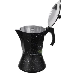Kawiarka indukcyjna 450 ml Klausberg KB 7160 włoska kafetiera 9 ZAPARZACZ do kawy