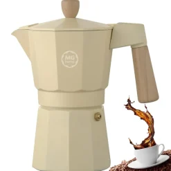 Kawiarka tradycyjna 300 ml MG Home Lungo zaparzacz ciśnieniowy do kawy na 6 filiżanek espresso